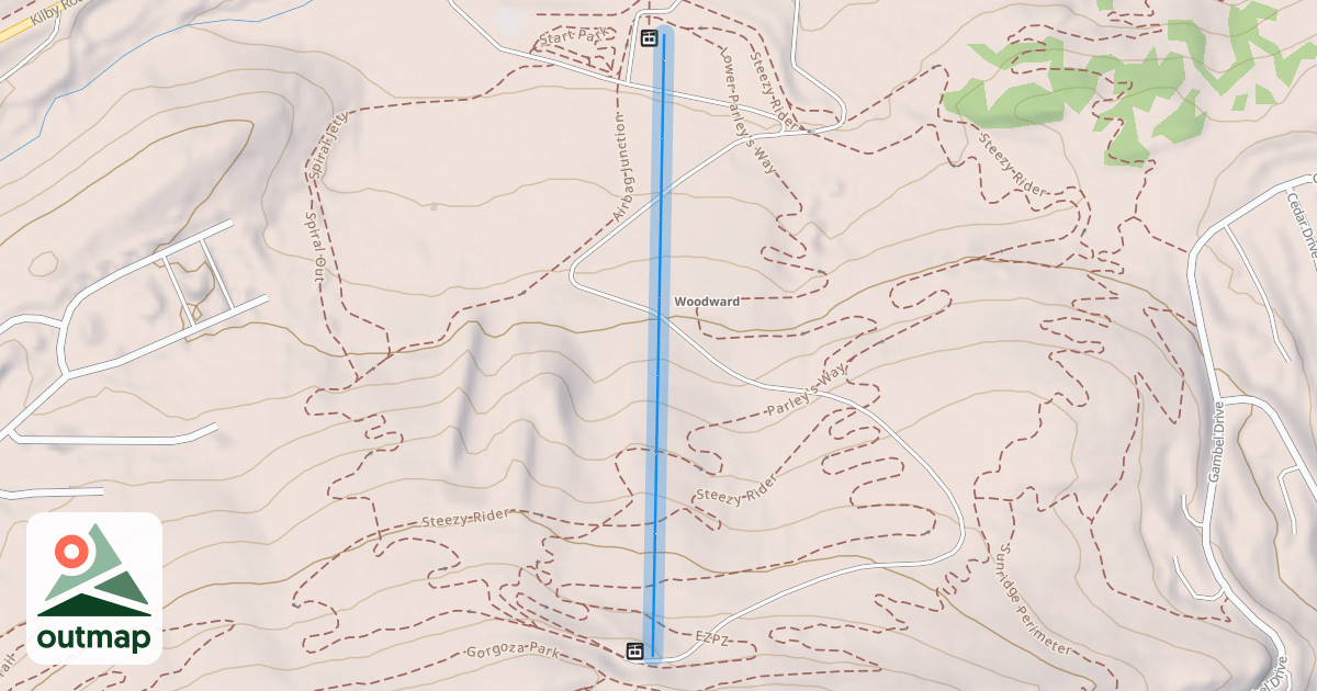 Map of Main Line
