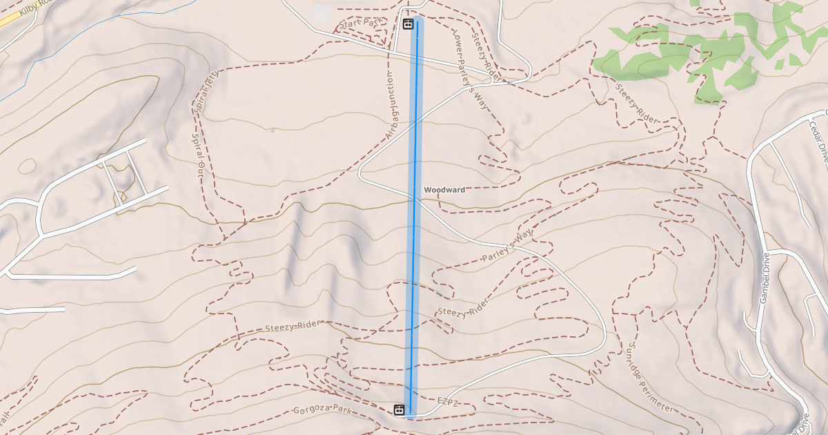 Map preview of Main Line