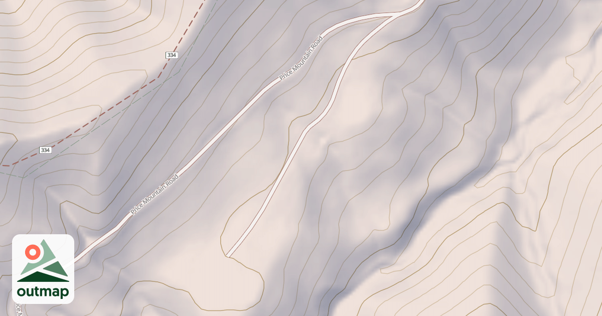 Map of PRICE TRAIL HEAD
