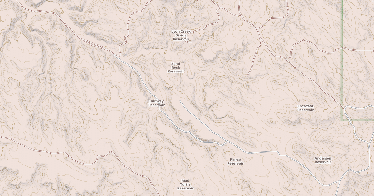 Map preview of LYON CREEK