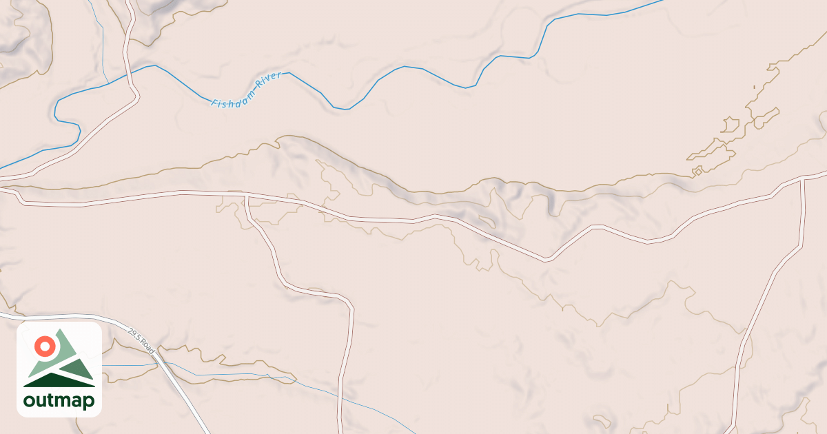 Map of ARCHAMBEAU WEST SPUR B