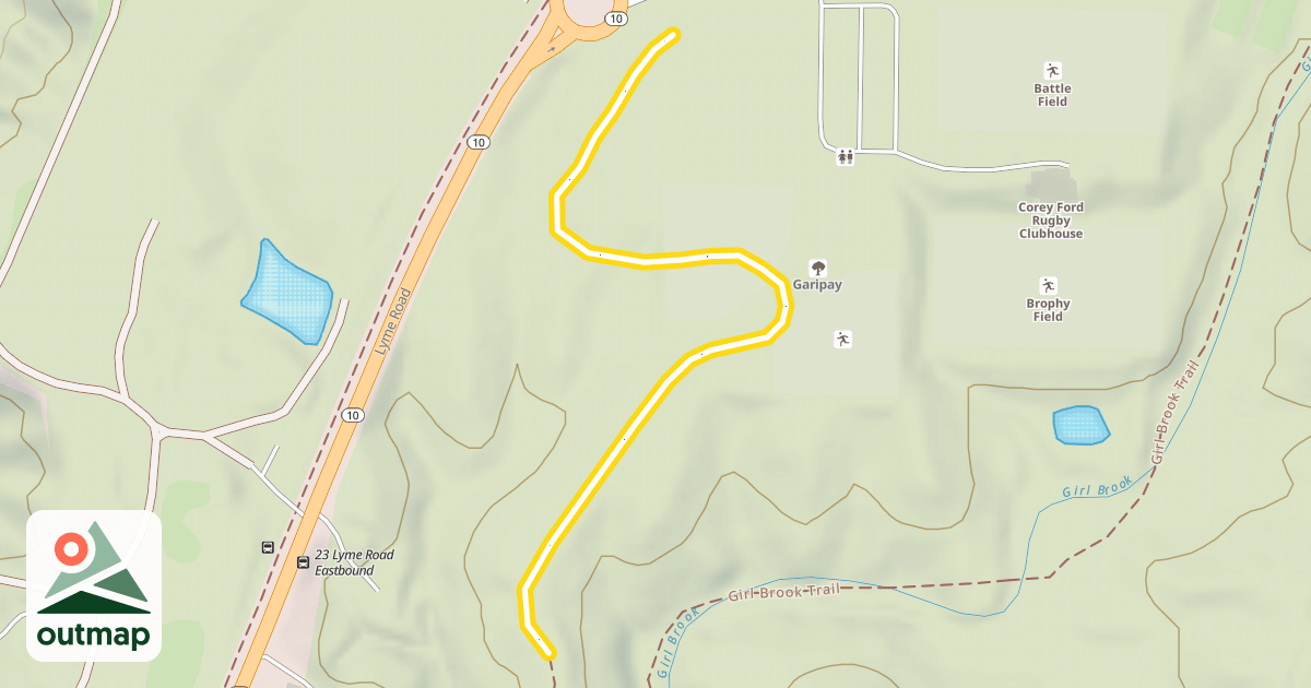 Map of Garipay Green Loop