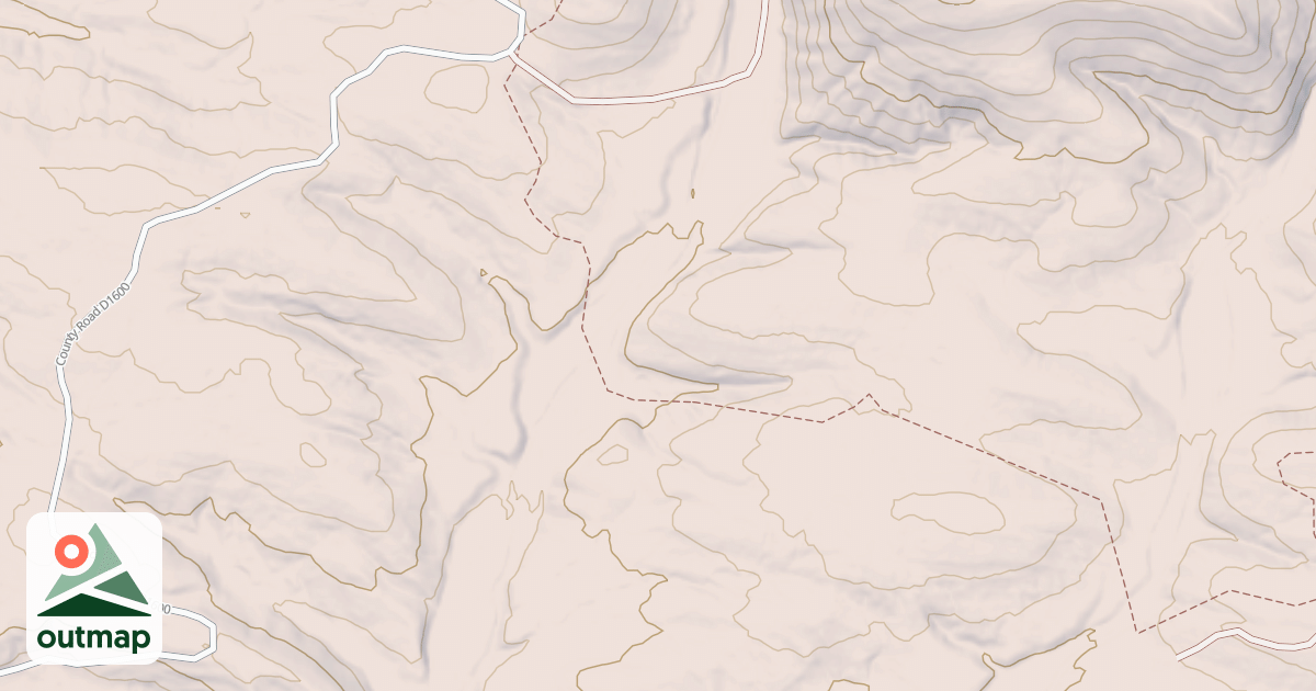 Map of USFS National Forest System Roads {41EF478C-5C93-4C3D-AD6F-52E0D9F5A8E2}