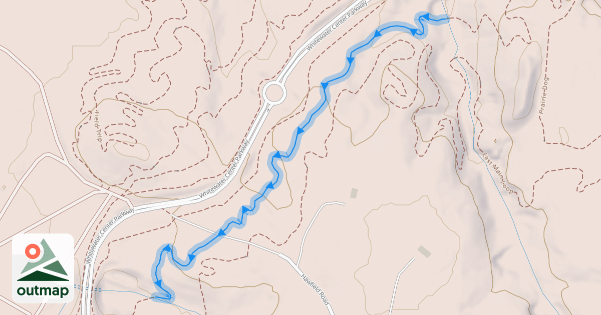 Map of East Main Loop