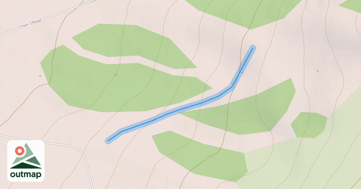 Map of Klondike Cutoff