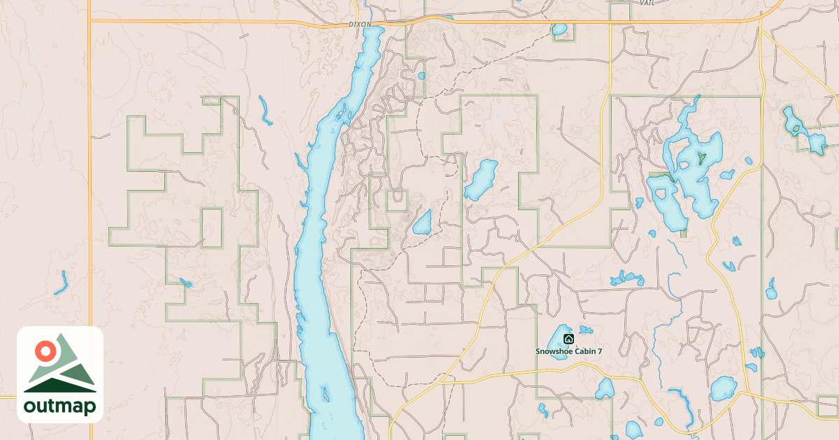 Map of JOES CREEK
