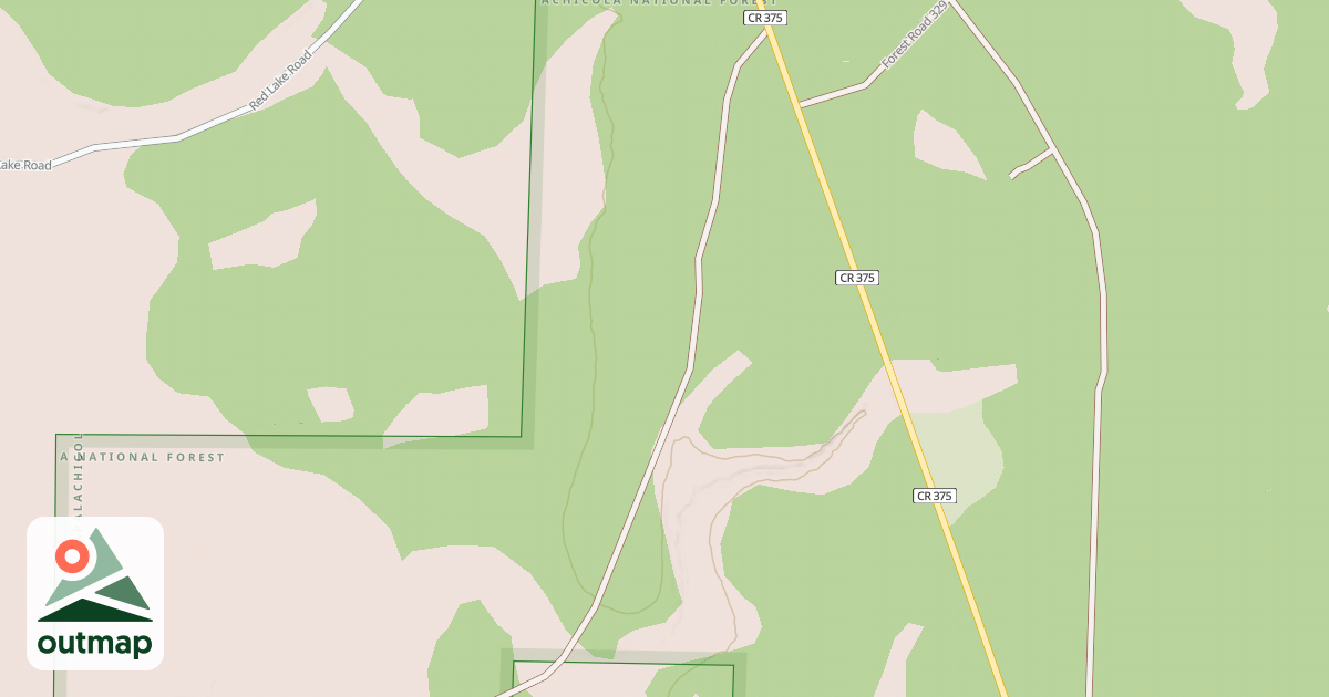 Map of USFS Motor Vehicle Use Map Roads {01D3F237-CE33-4EF4-9990-FEBA3AC82D96}