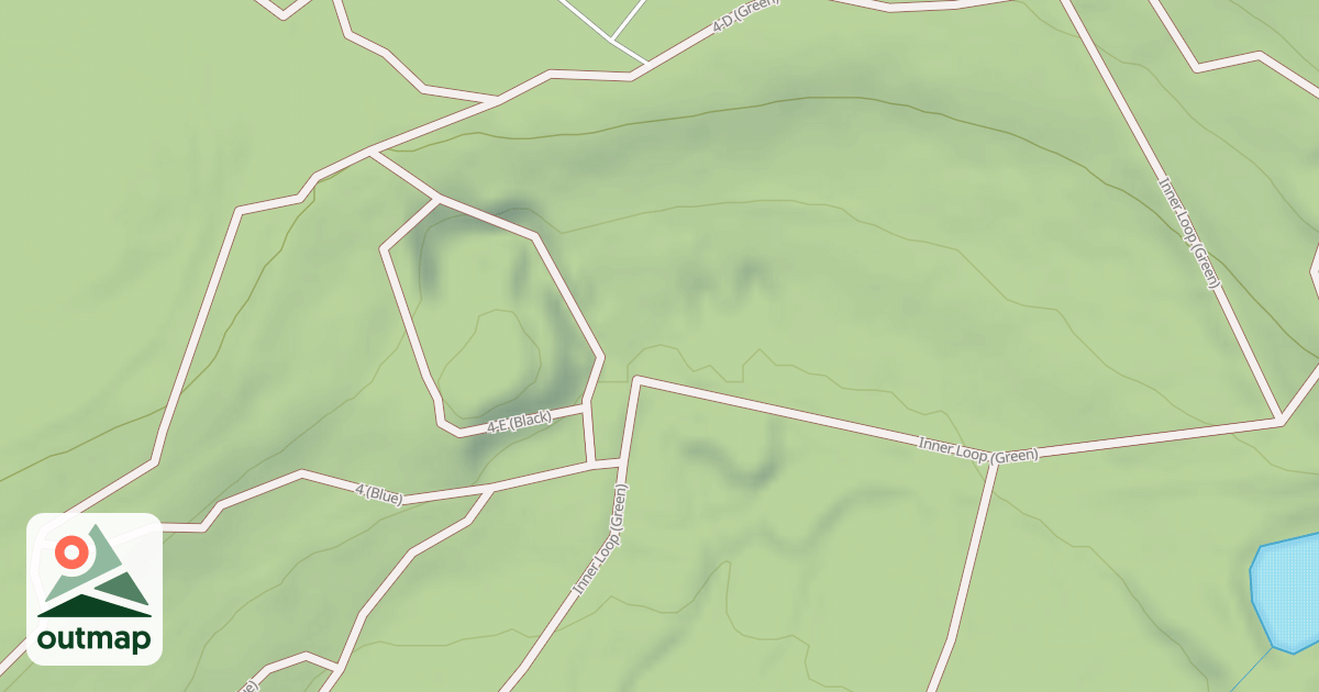 Map of Rock Run ATV Trails