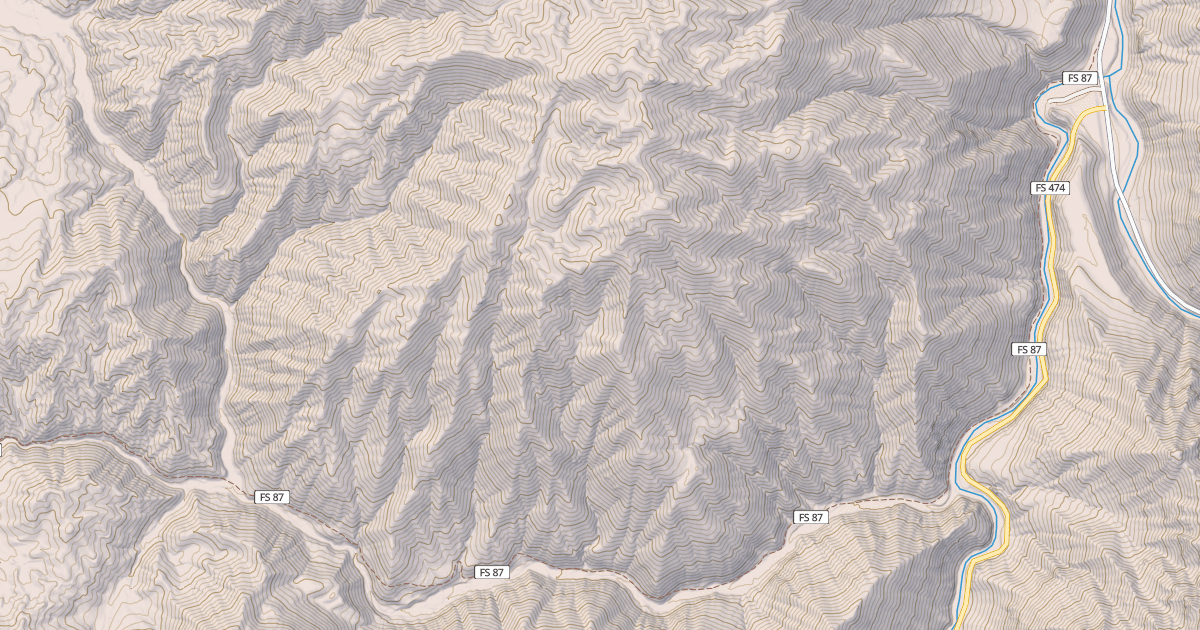 Map preview of Fitsum Creek