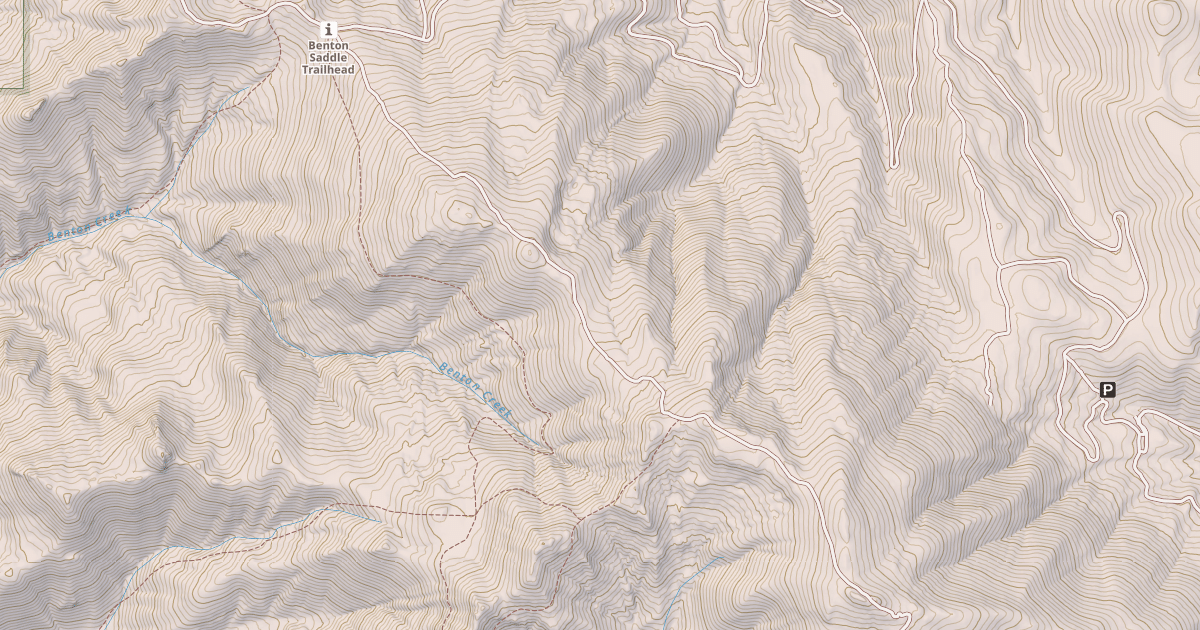 Map preview of Sturgill Ridge