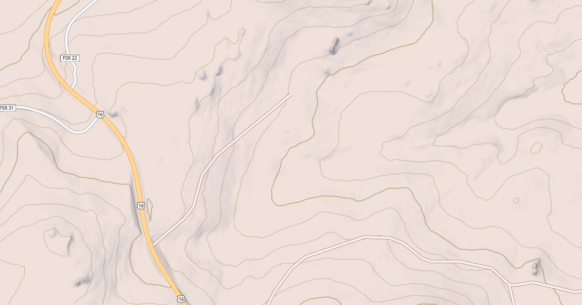 Map preview of USFS Motor Vehicle Use Map Trails 1861