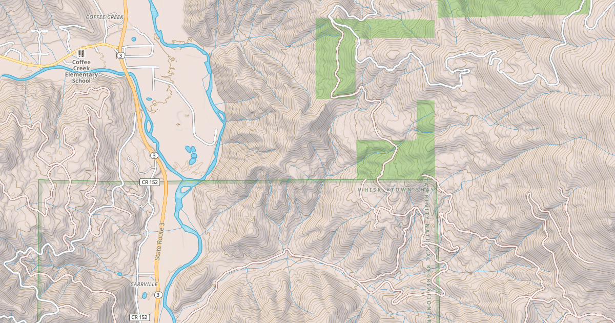 Map preview of COPPER CREEK