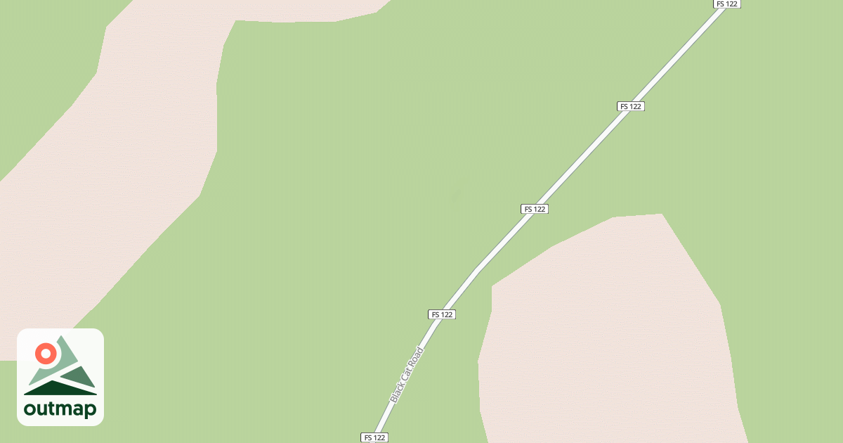 Map of USFS Motor Vehicle Use Map Roads {8FB38B30-FE9B-4BF3-8019-33FC2B8C9D4D}