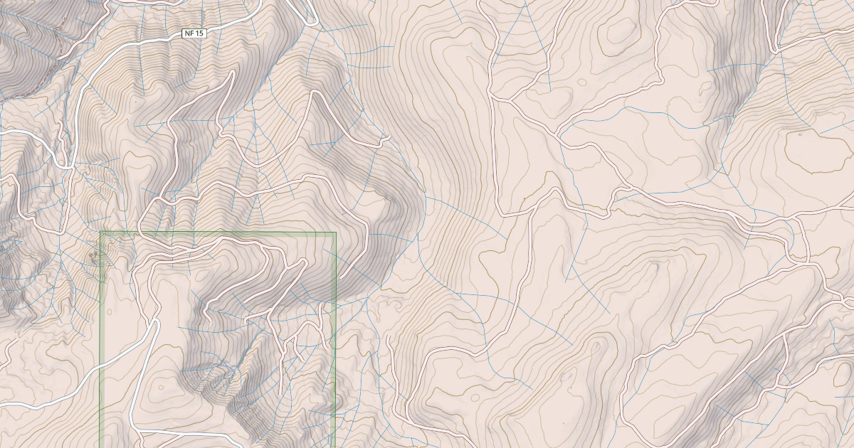 Map preview of BONTA CREEK