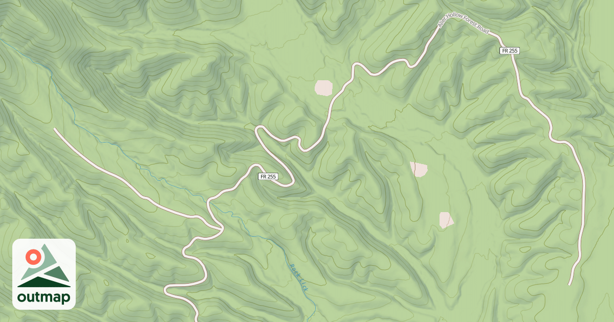 Map of ALIER HOLLOW