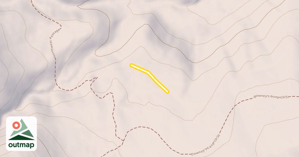 Map of Montagne's Meander