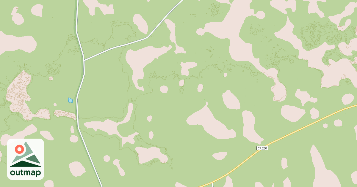 Map of USFS Motor Vehicle Use Map Roads {BB5EF407-28F2-4DB1-B24E-947A24CF750C}