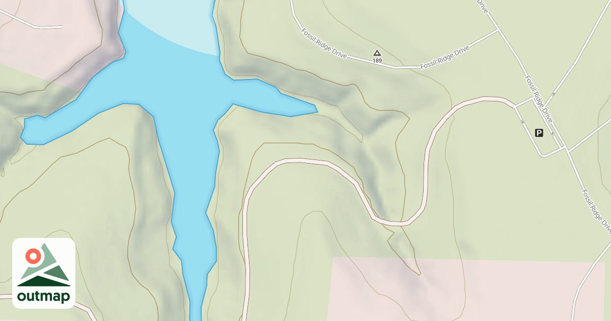 Map of Main Ohv Trail Access