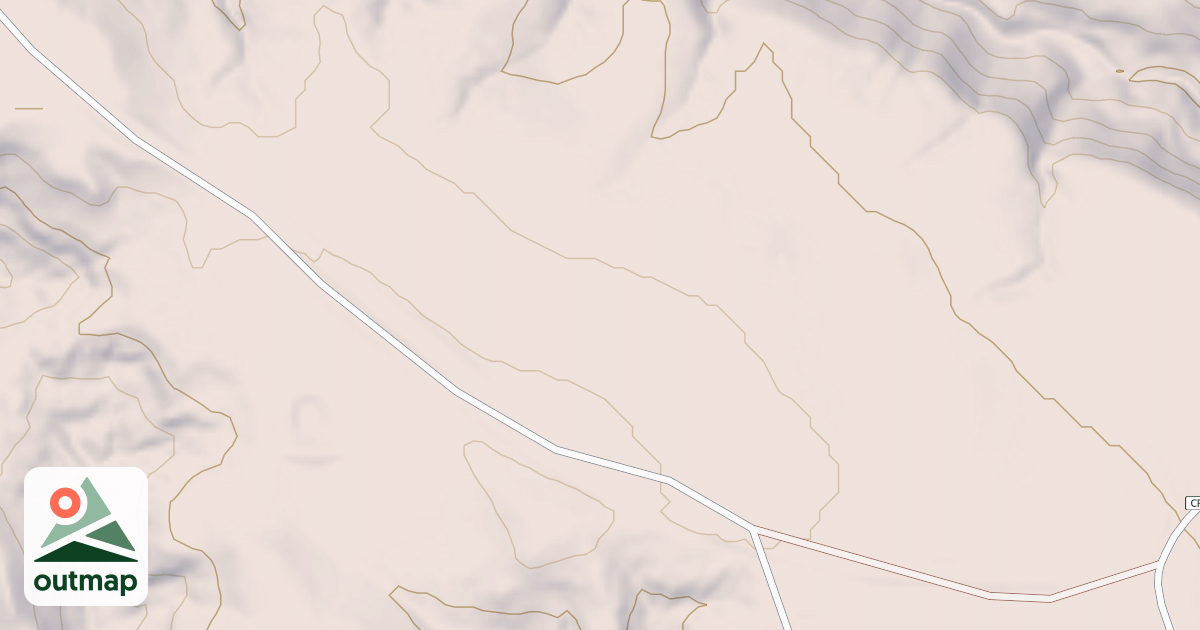 Map of ROBINSON FLATS