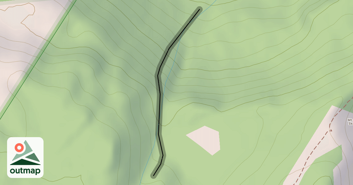Map of Gunsight Notch