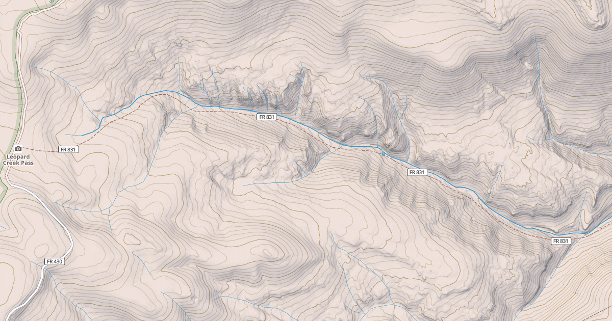 Map preview of Trout