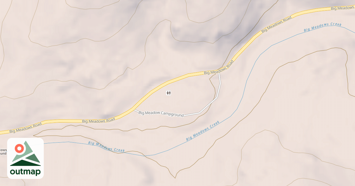 Map of BIG MEADOW CG