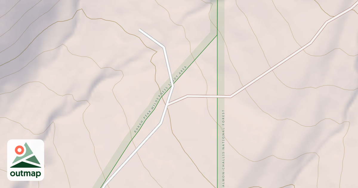 Map of BLM National GTLF Public Motorized Roads 10322079-5202-4dca-be61-7984503fe075