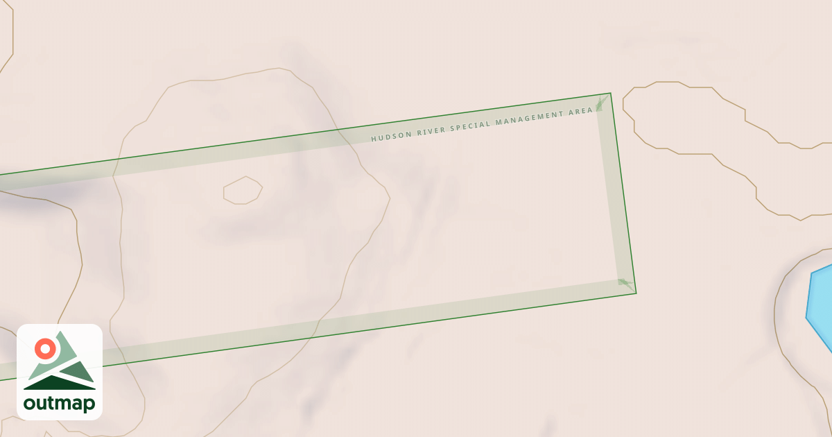 Map of Snowmobile Trail S46