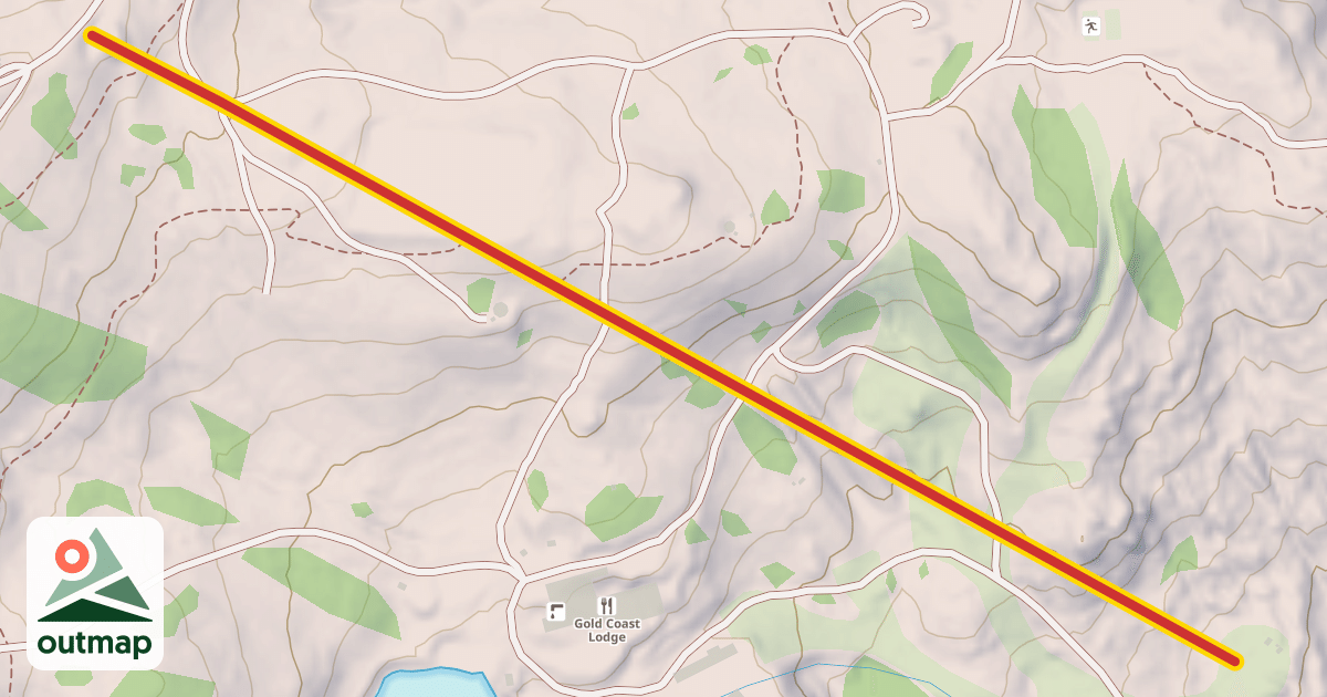 Map of Big Blue Express