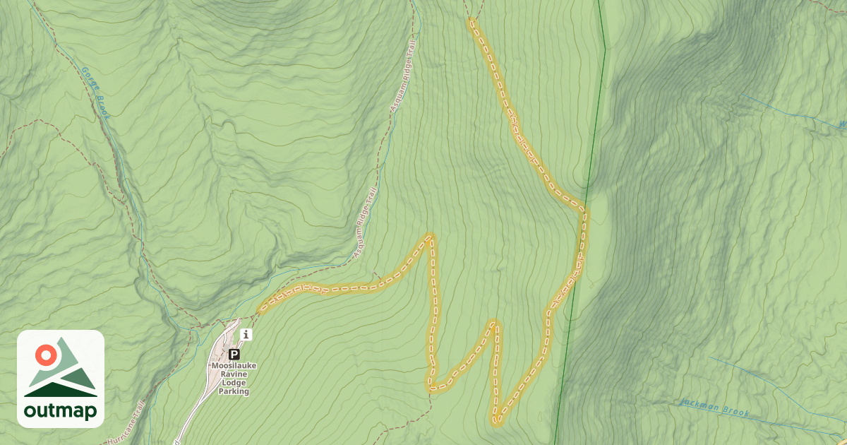 Map of Al Merrill Loop