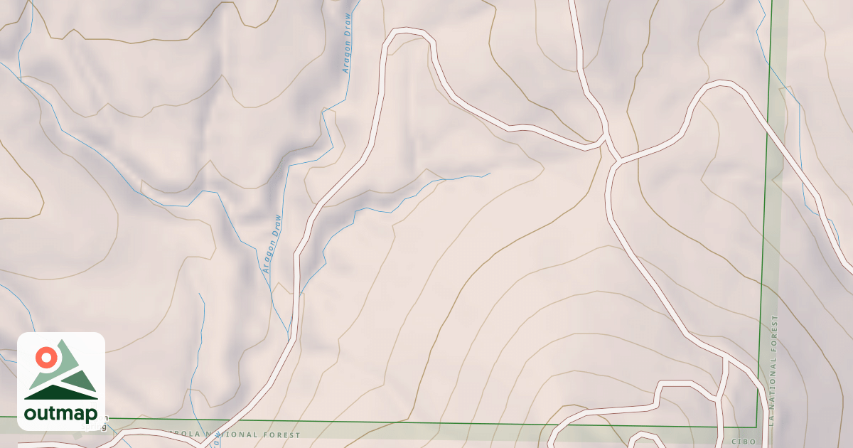 Map of USFS Motor Vehicle Use Map Roads {BCEB3DB3-92D3-4233-BE98-DBC88A286104}