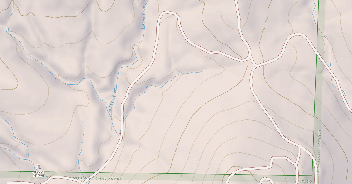 Map preview of USFS Motor Vehicle Use Map Roads {BCEB3DB3-92D3-4233-BE98-DBC88A286104}