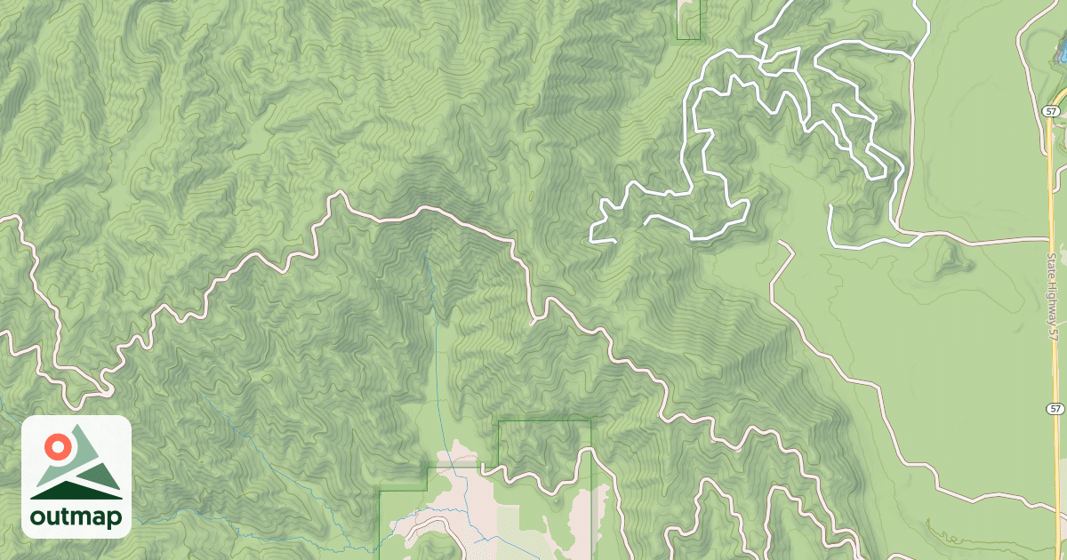 Map of GLEASON RIDGE