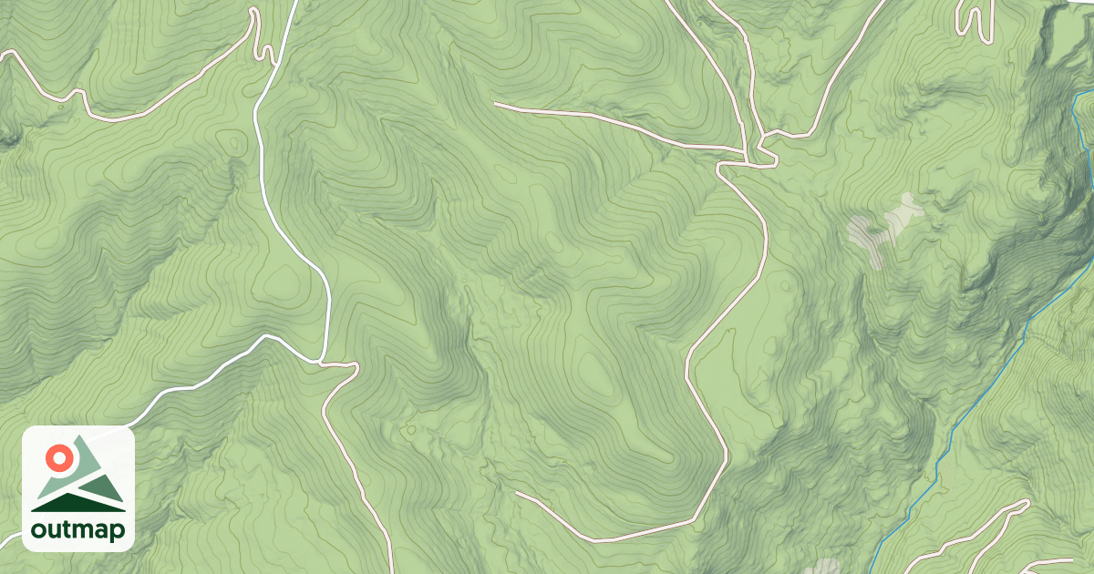 Map of HENLEY CANYON