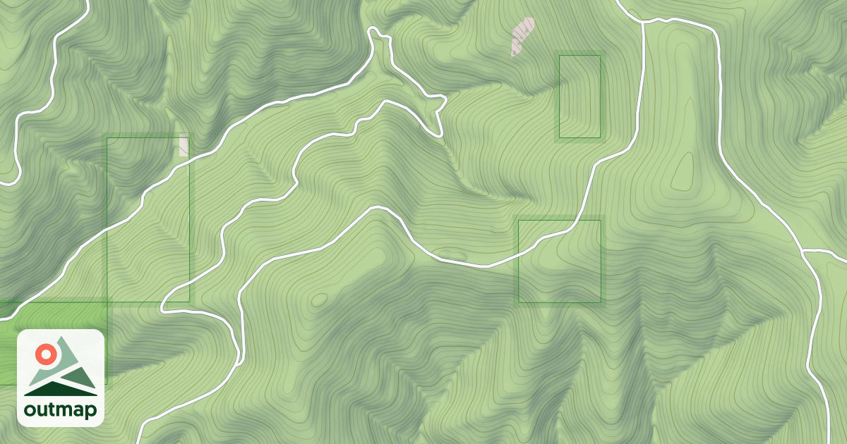 Map of USFS Motor Vehicle Use Map Trails 7833
