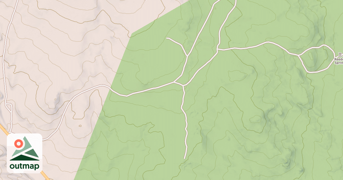 Map of REEDER SPRING