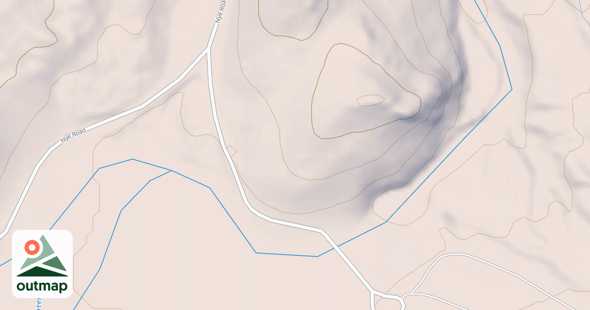 Map of WOODBINE CG ENTRANCE ROAD
