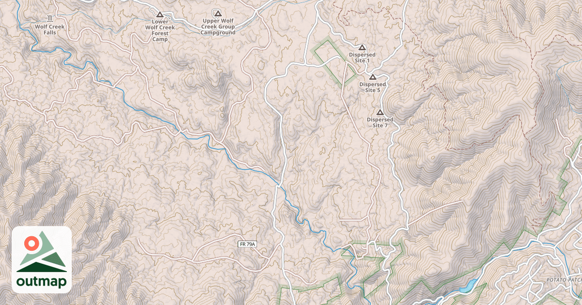 Map of BIG PINE