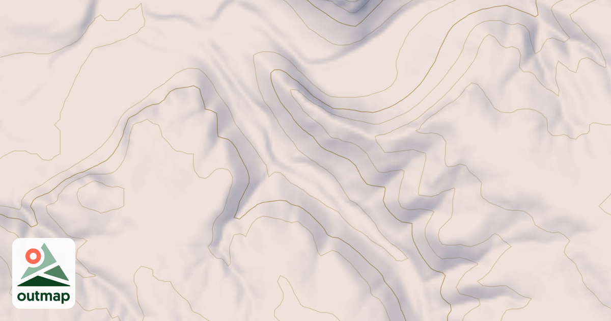 Map of HAY DRAW FORKS BR 1U