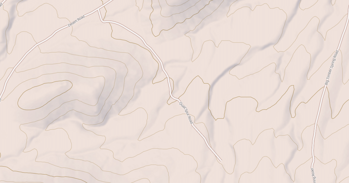 Map preview of QUAIL SPUR ROAD