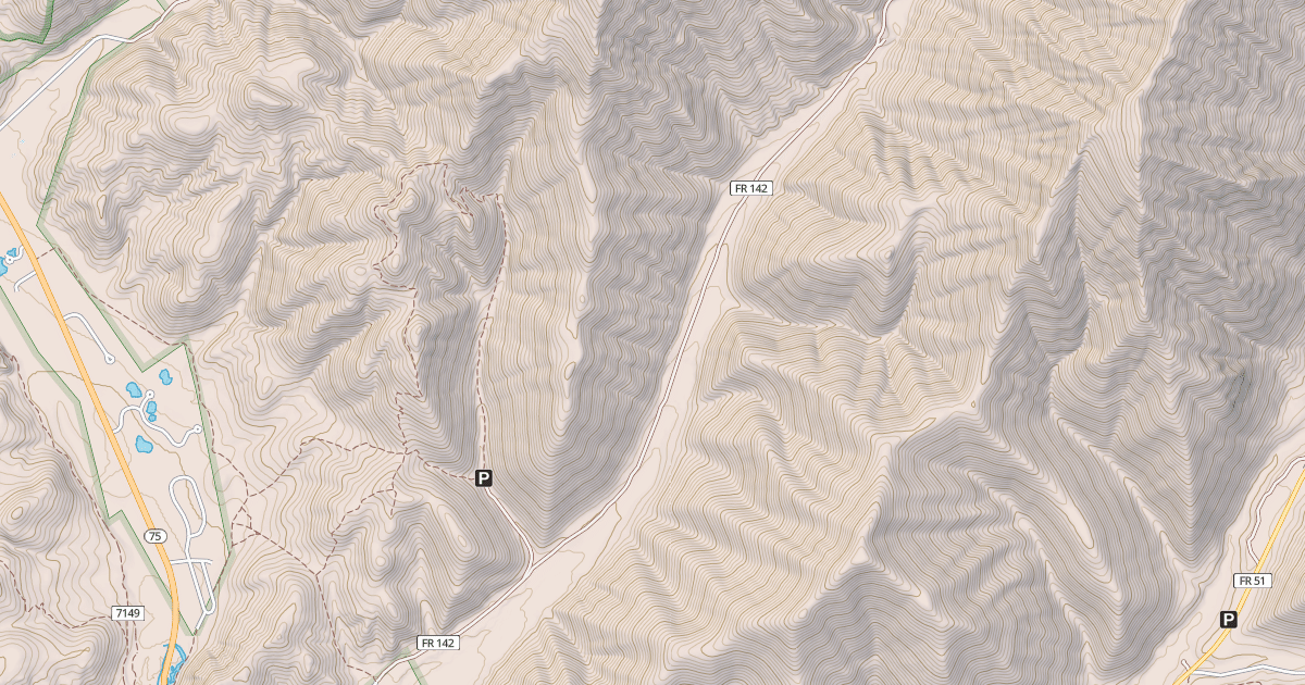 Map preview of LAKE CR
