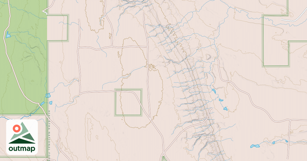 Map of COLE CREEK