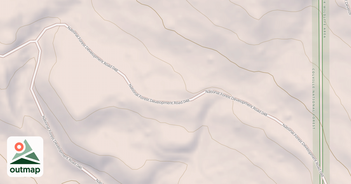 Map of USFS Motor Vehicle Use Map Roads {1B351FE7-23D9-4376-94CD-3C541FB7EF40}