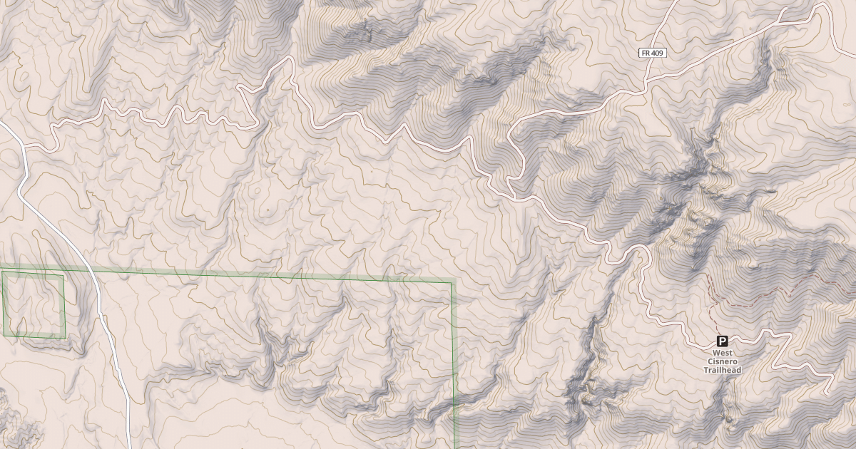 Map preview of TURKEY CREEK