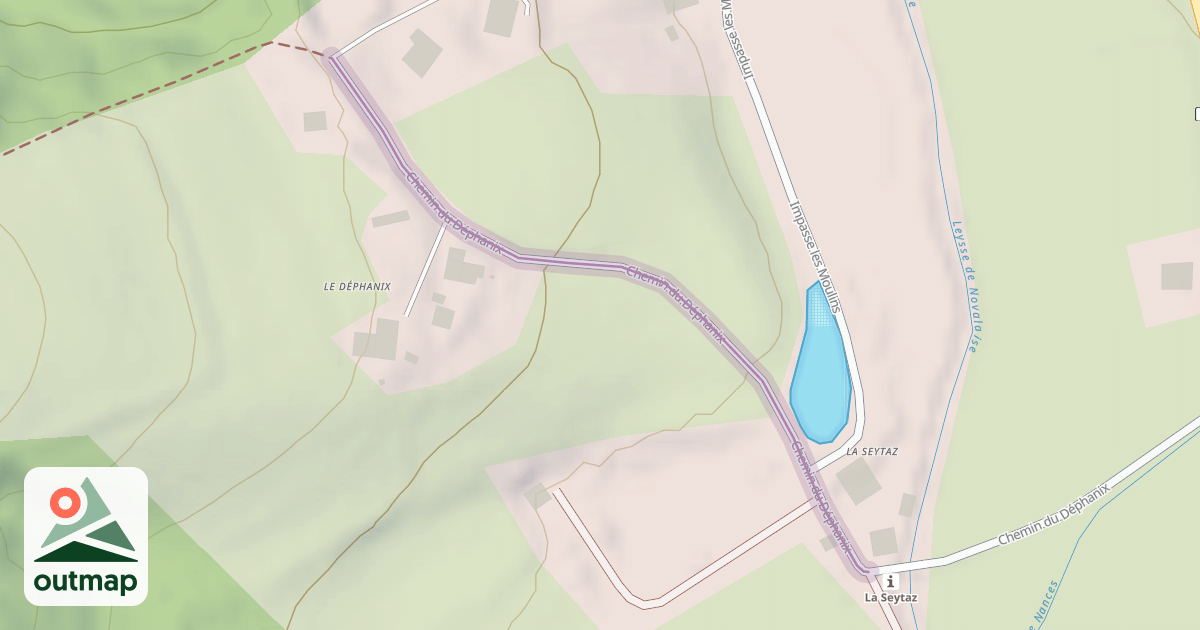 Map of Chemin du Déphanix