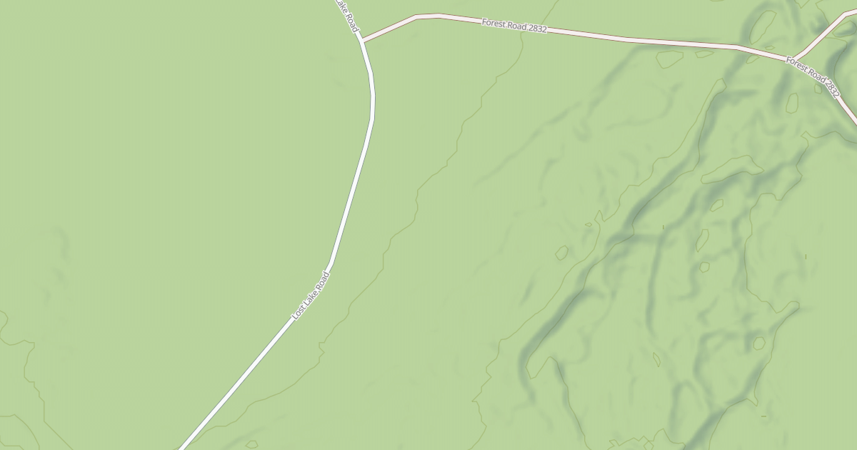 Map preview of USFS Motor Vehicle Use Map Trails 19608