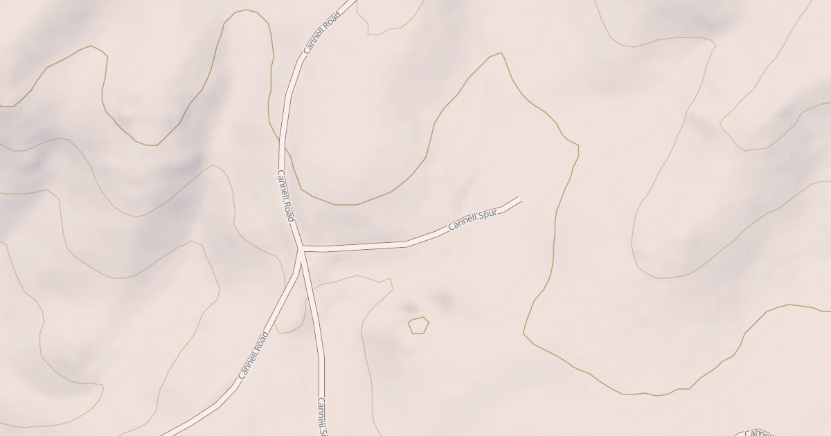 Map preview of CANNELL