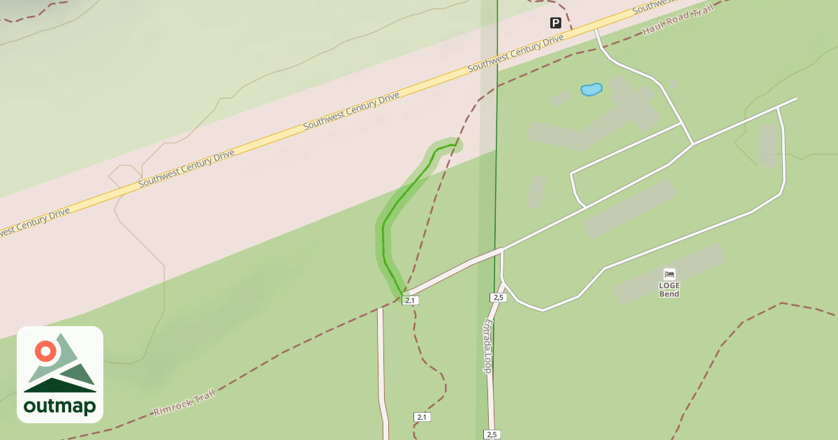 Map of Deschutes River Trail