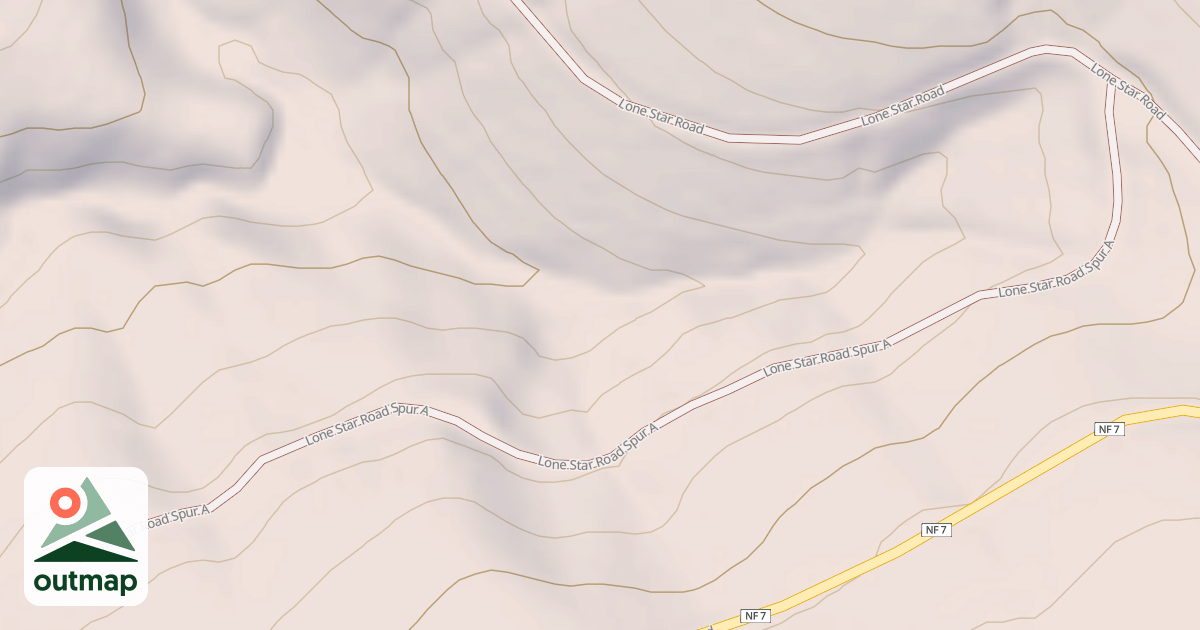 Map of LONE STAR SPUR A
