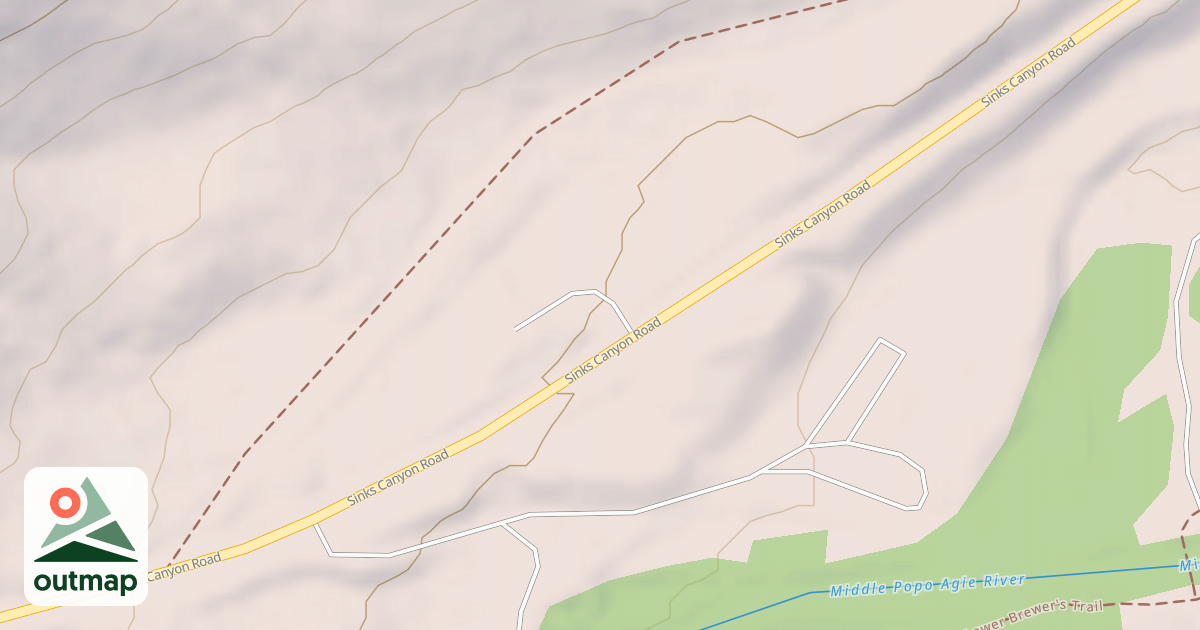 Map of MIDDLE FORK WORK CENTER